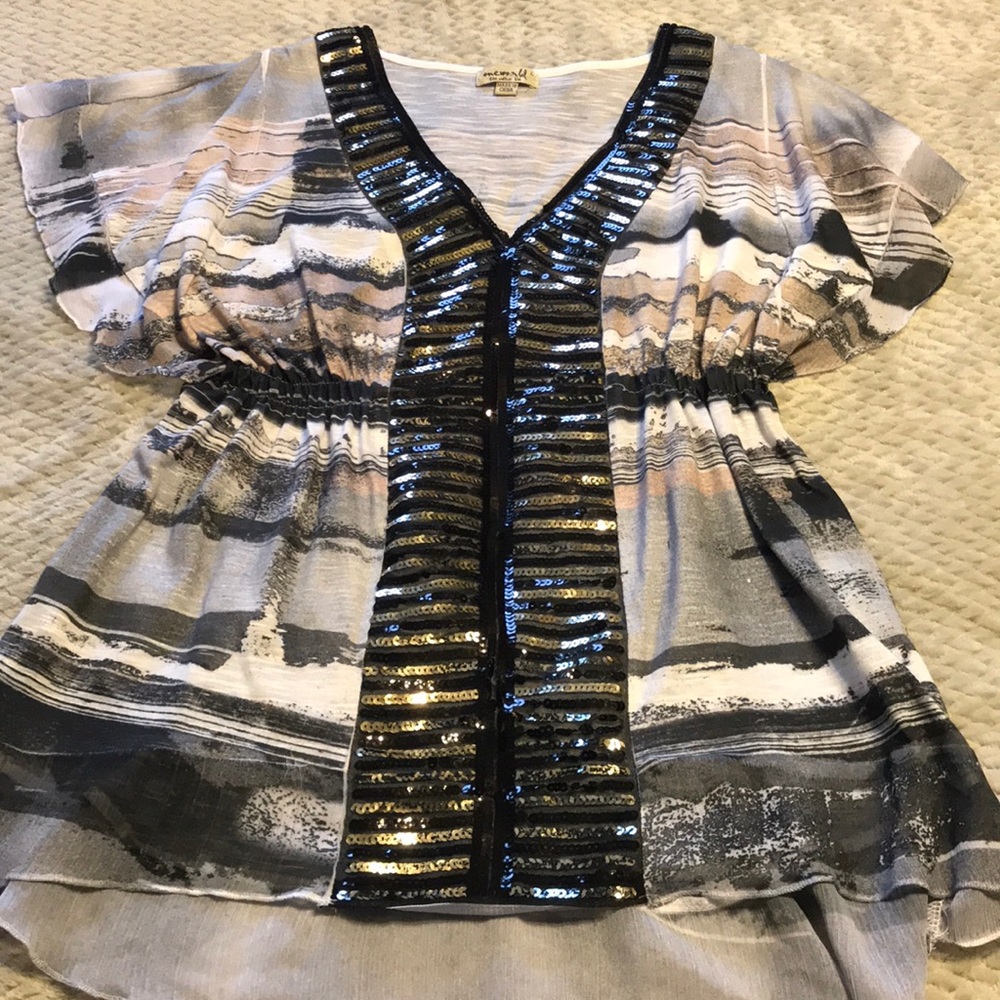 Sequined shirt